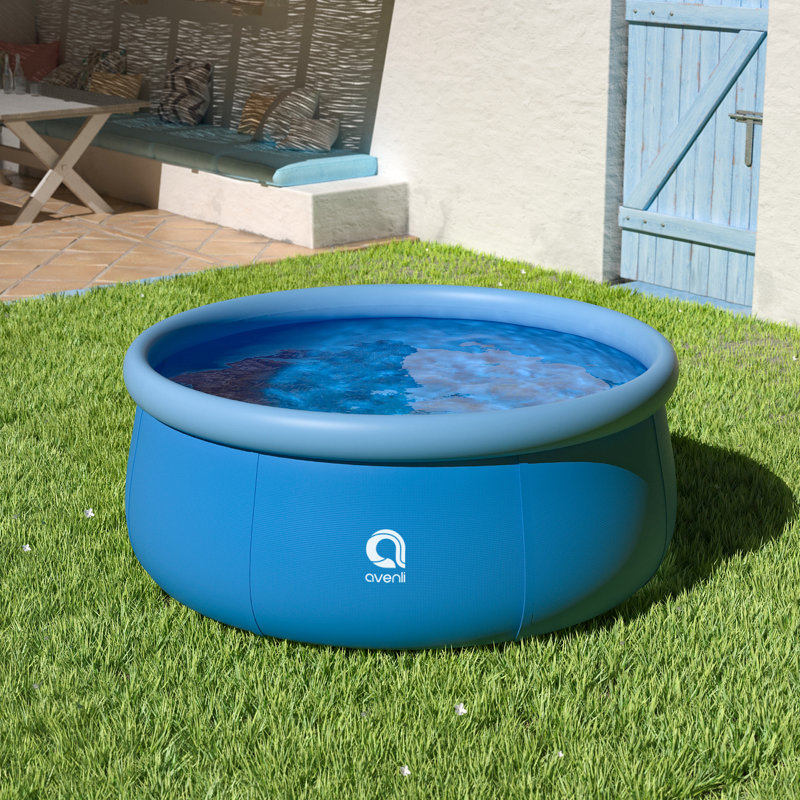 above ground inflatable swimming pool